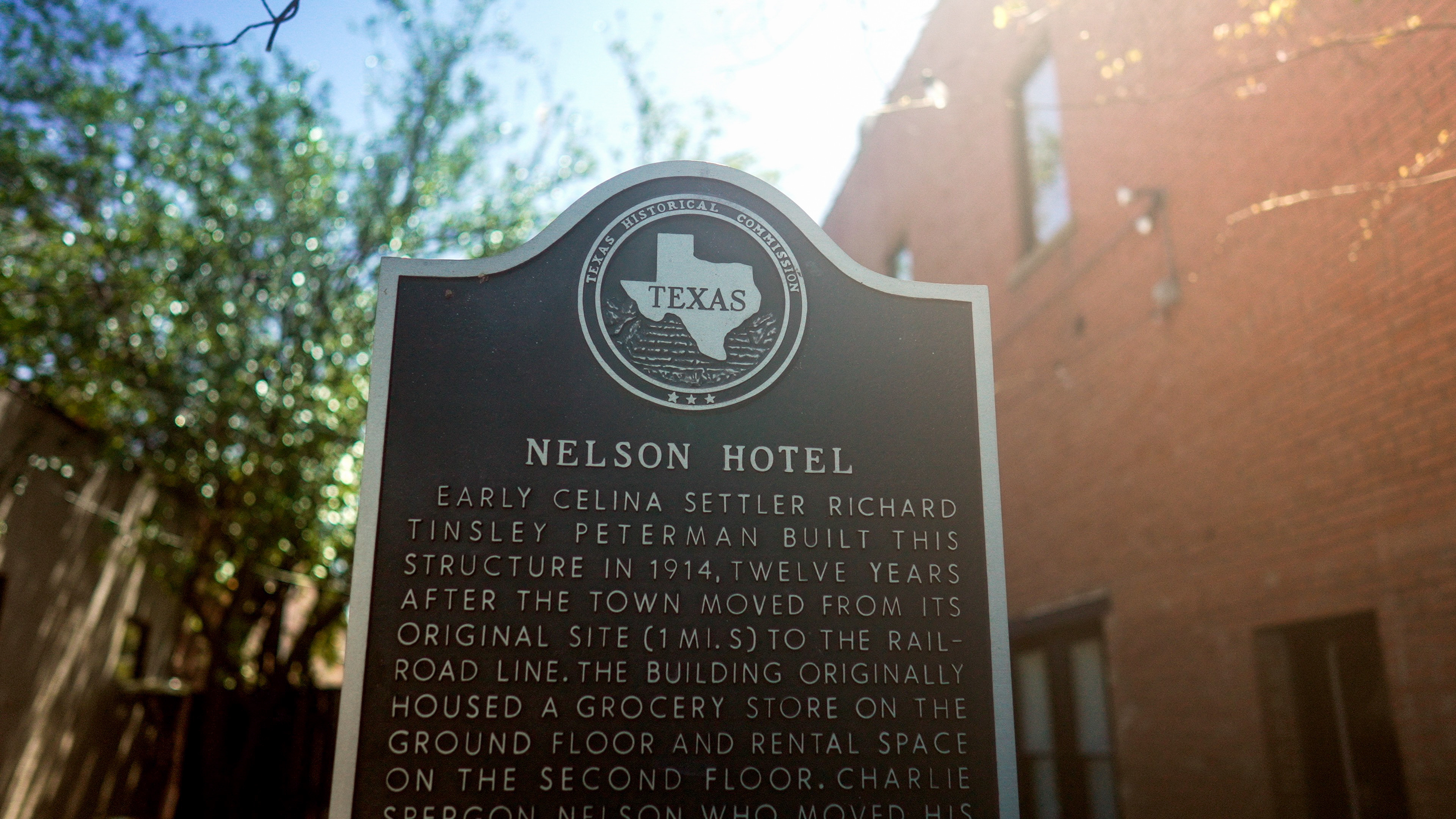 Nelson Hotel historical marker